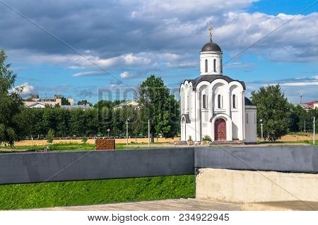 The Church Of St.michael The Grand Prince Of Tver, Who Is Known As Heavenly Patron Of City Of Tver, 