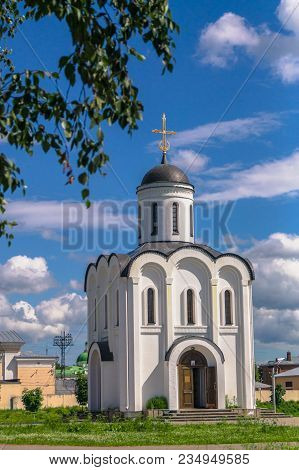 The Church Of St.michael The Grand Prince Of Tver, Who Is Known As Heavenly Patron Of City Of Tver, 