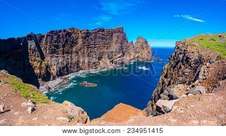 Panoramic View Of Ponta De Sao Laurenco, Island Of Madeira, Portugal