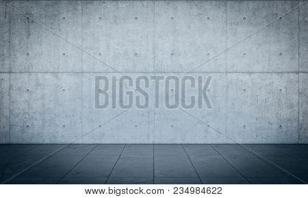 solid concrete wall background 3d rendering image