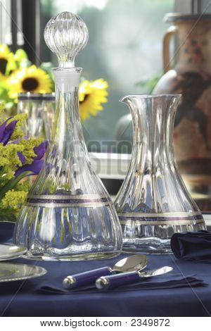 Bouteille et Carafe