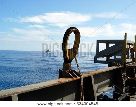 On Tow With Drilling Rig To Malaysia.