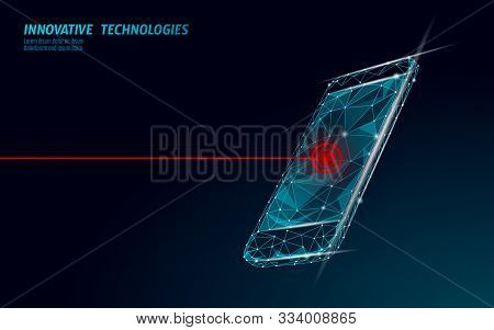 Fatal Mobile Smartphone Broken Screen. Software Error Bug Data Lost. Phone Service Repair Help Busin