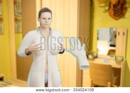 Augmented Mixed Virtual Reality Use For Replace And Simulate The Sex In Real Life , Simulation Sex R