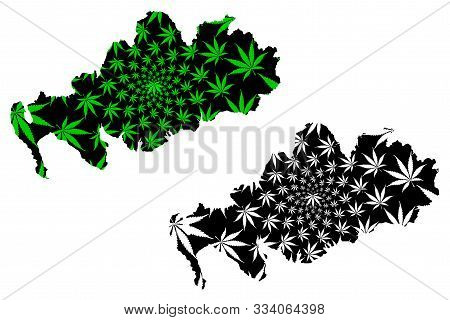 Dumfries And Galloway (united Kingdom, Scotland, Local Government In Scotland) Map Is Designed Canna