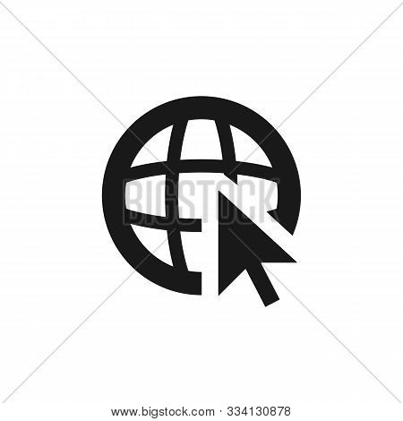 Web Icon. Vector Illustration In Simple Style On White Background. Eps 10