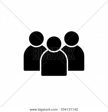 Team People Icon. Group Of People. Vector Eps 10