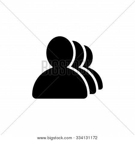 Team People Icon. Group Of People. Vector Eps 10