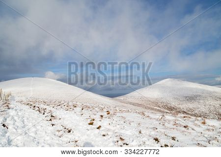 Snow in the the Paps of Anu, Co Kerry, Ireland