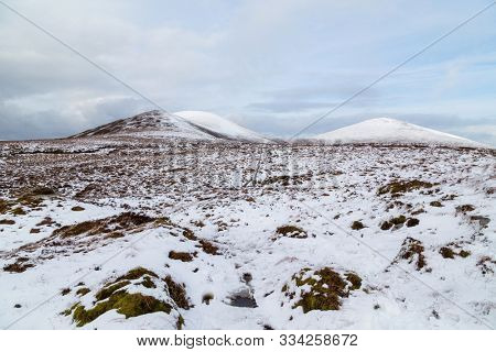 Snow in the the Paps of Anu, Co Kerry, Ireland