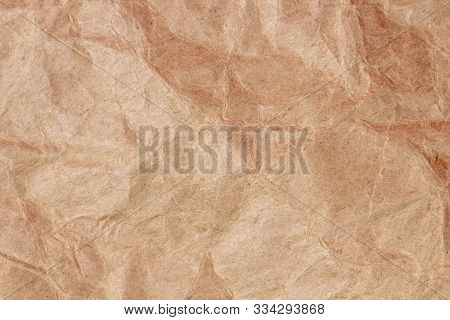 Kraft Paper Or Baking Paper As A Background.