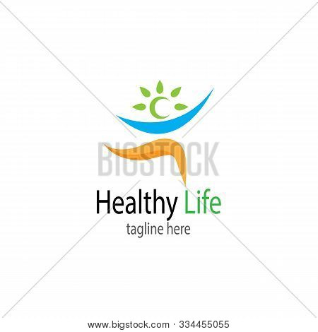 Human Character Logo Sign Illustration Vector Design