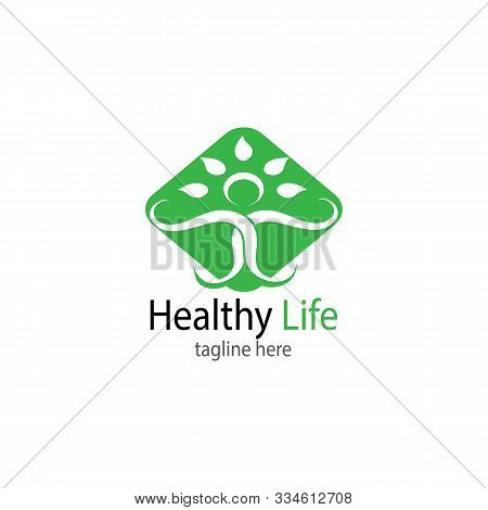Human Character Logo Sign Illustration Vector Design