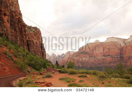 Mountain at Zion, park