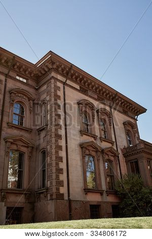 Portland, Maine - September 26th, 2019:  Exterior Of Victoria Mansion In Portland (morse-libby House