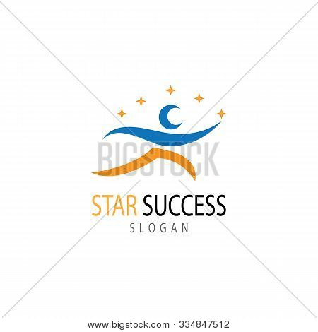 Human Character Logo Sign Illustration Vector Design