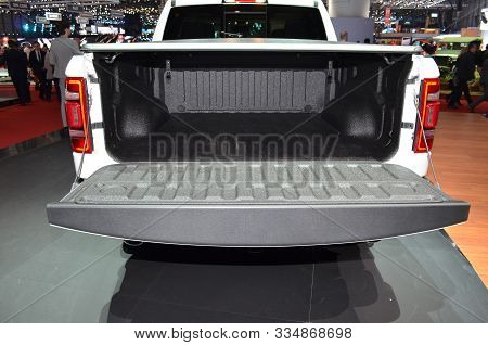 Geneva, Switzerland, March 06-2018: Ram At Gims