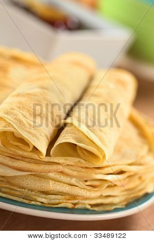 신선한 수 제 크레페