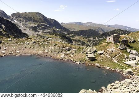 The Scary Lake And Kupens Peaks, Rila Mountain, Bulgaria