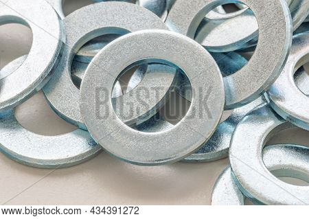 Detail Of Steel Nut, Bolt Or Washers.