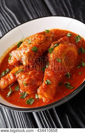 Ayam Masak Merah Delicious Fried Chicken Marinated With Turmeric And Simmered In A Mildly Spiced Tom