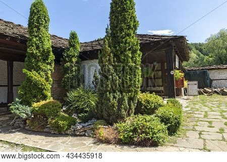 Oreshak, Bulgaria - August 31, 2021: Medieval Troyan Monastery Of Assumption, Lovech Region, Bulgari