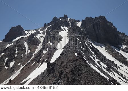 Peak Of Mount Erciyes In Kayseri City, Turkey