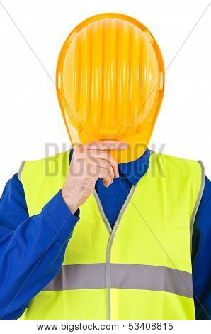 Blue collar worker.