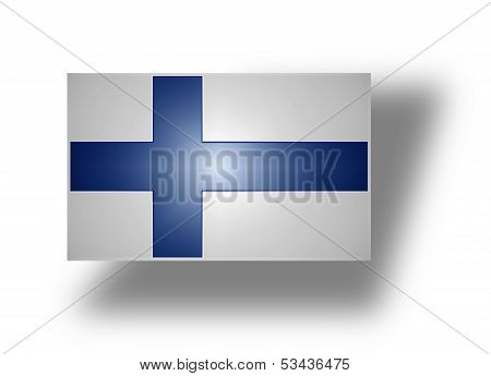 Flag Of Finland (stylized I).