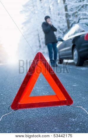 Winter driving - car breakdown