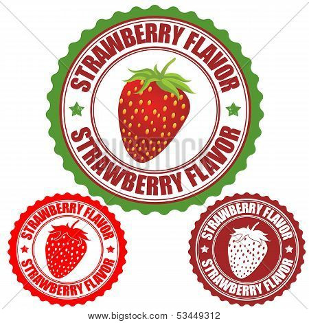 Strawberry Flavor Stamp