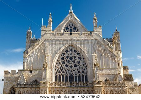 Exeter Cathedral Devon England Uk