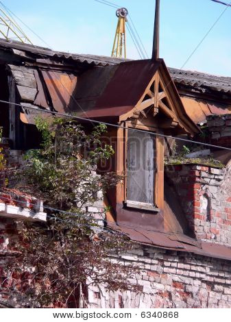 Ruins. Arkhangelsk.