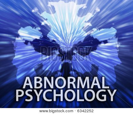 Abnormal Psychology Kleks tło