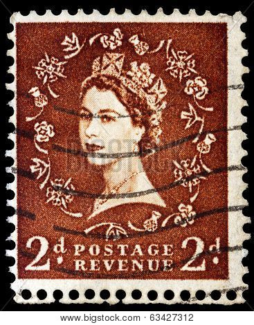 Post Stamp From Great Britain