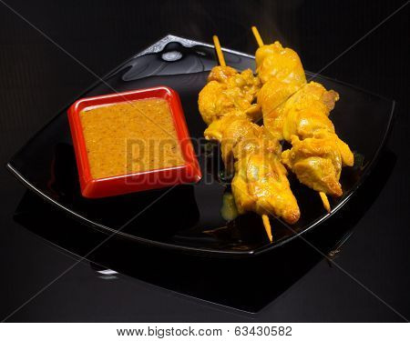 Seafood Shashlik