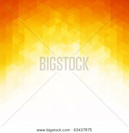 Abstract Triangle Background, Vector Illustration