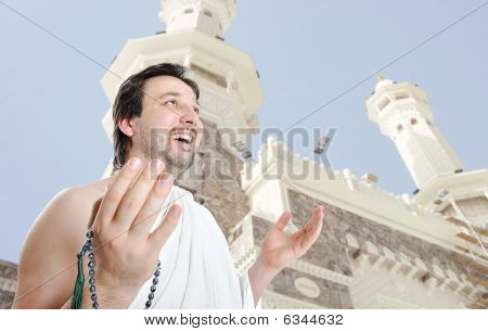 Persone su santo dovere islamico di Madina, Arabia Saudita