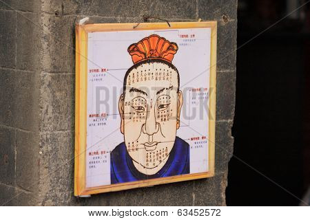Chinese face reading