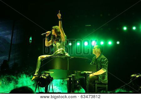 Members of ARMIN ONLY: Intense show with Armin van Buuren in Minsk-Arena on February 21, 2014