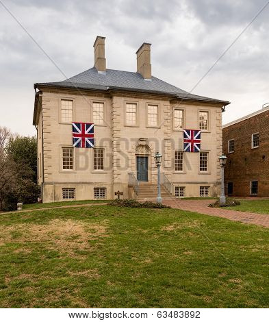 Historic Carlyle House In Alexandria Va