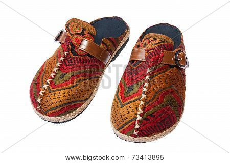 Tribe shoes at Northern Thailand