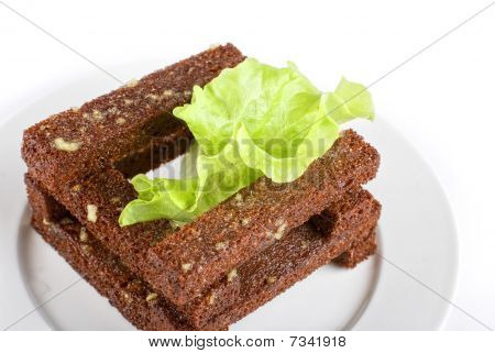 geröstetes Brot closeup