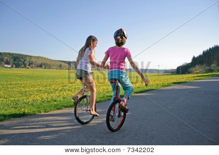 Unicykel venner