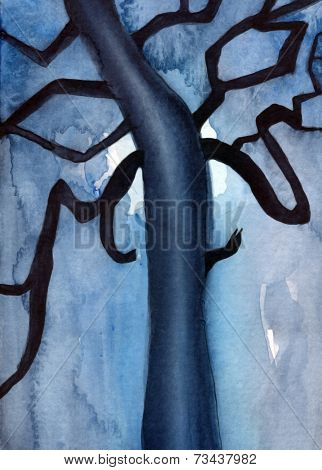 Moonlight tree