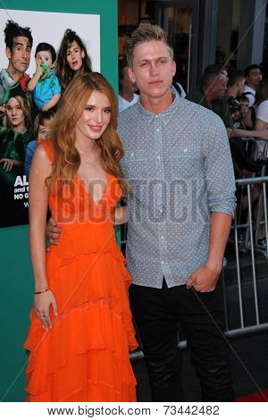 LOS ANGELES - OCT 6:  Bella Thorne, Tristan Klier at the 