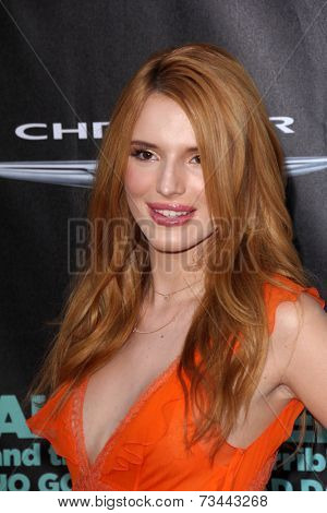 LOS ANGELES - OCT 6:  Bella Thorne at the 