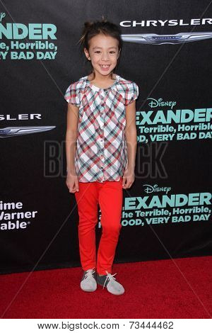 LOS ANGELES - OCT 6:  Aubrey Anderson-Emmons at the 