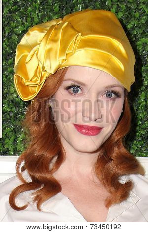 LOS ANGELES - OCT 7:  Christina Hendricks at the Club Tacori 2014 at Hyde on October 7, 2014 in West Hollywood, CA