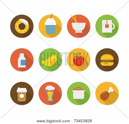 Color interface icons 